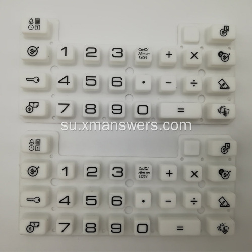 Conductive Kubah Silicone Karét Button Pad / keyboard Keypad